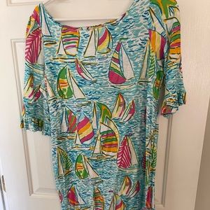 Lilly Pulitzer sail boat dress